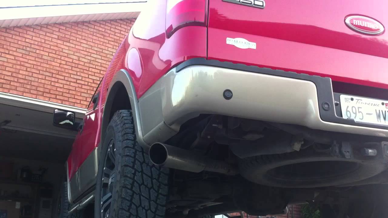 2005 F150 5.4L true duals, long tube headers, and Magnapack