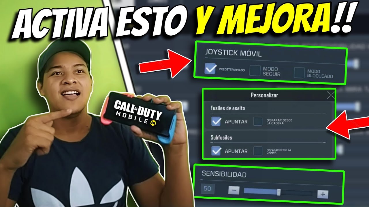 CONFIGURACIONES IMPORTANTES  Y TRUCOS QUE DEBES USAR en COD MOBILE BR