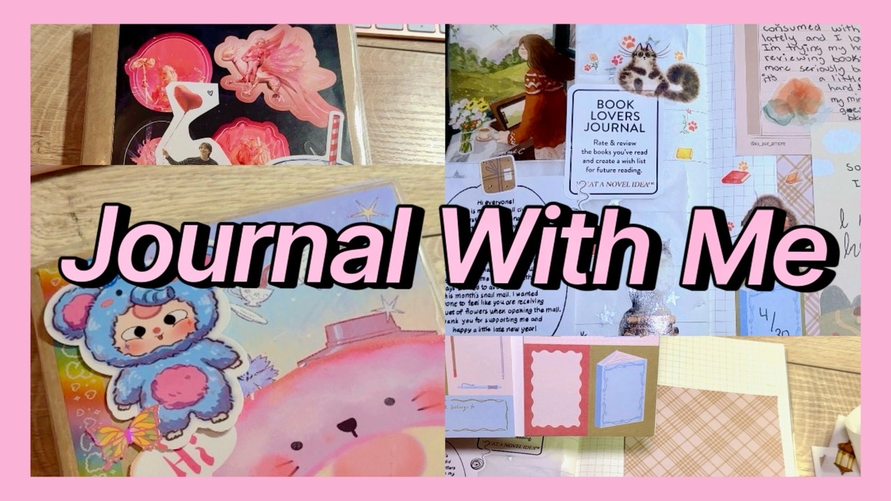 Journal With Me | Changing Cover Page & Junk Journal