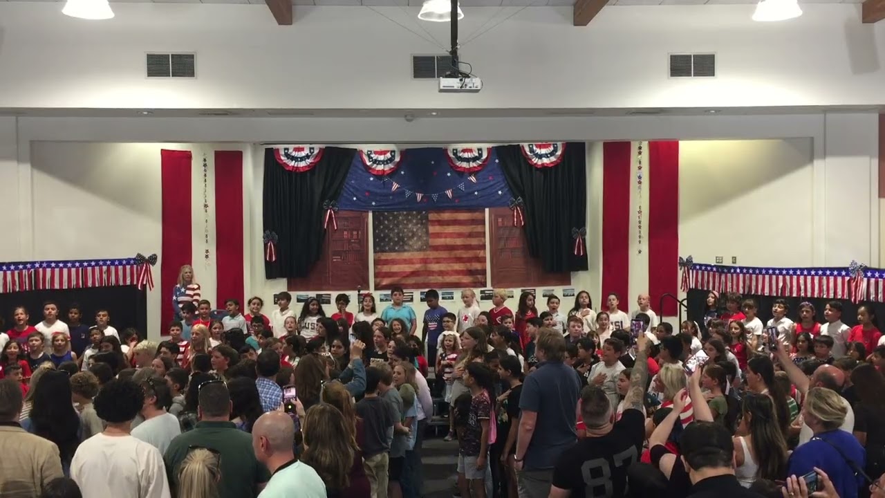 2nd Grade Patriotic Performance #2
