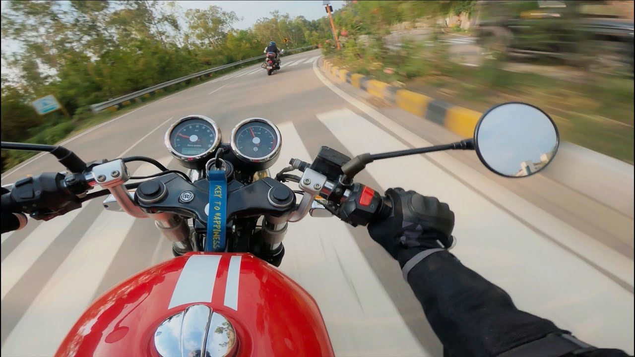 Vredestein Tyres and Alloys Review || Royal Enfield Continental GT 650 || POV 4K || GoPro Hero 8