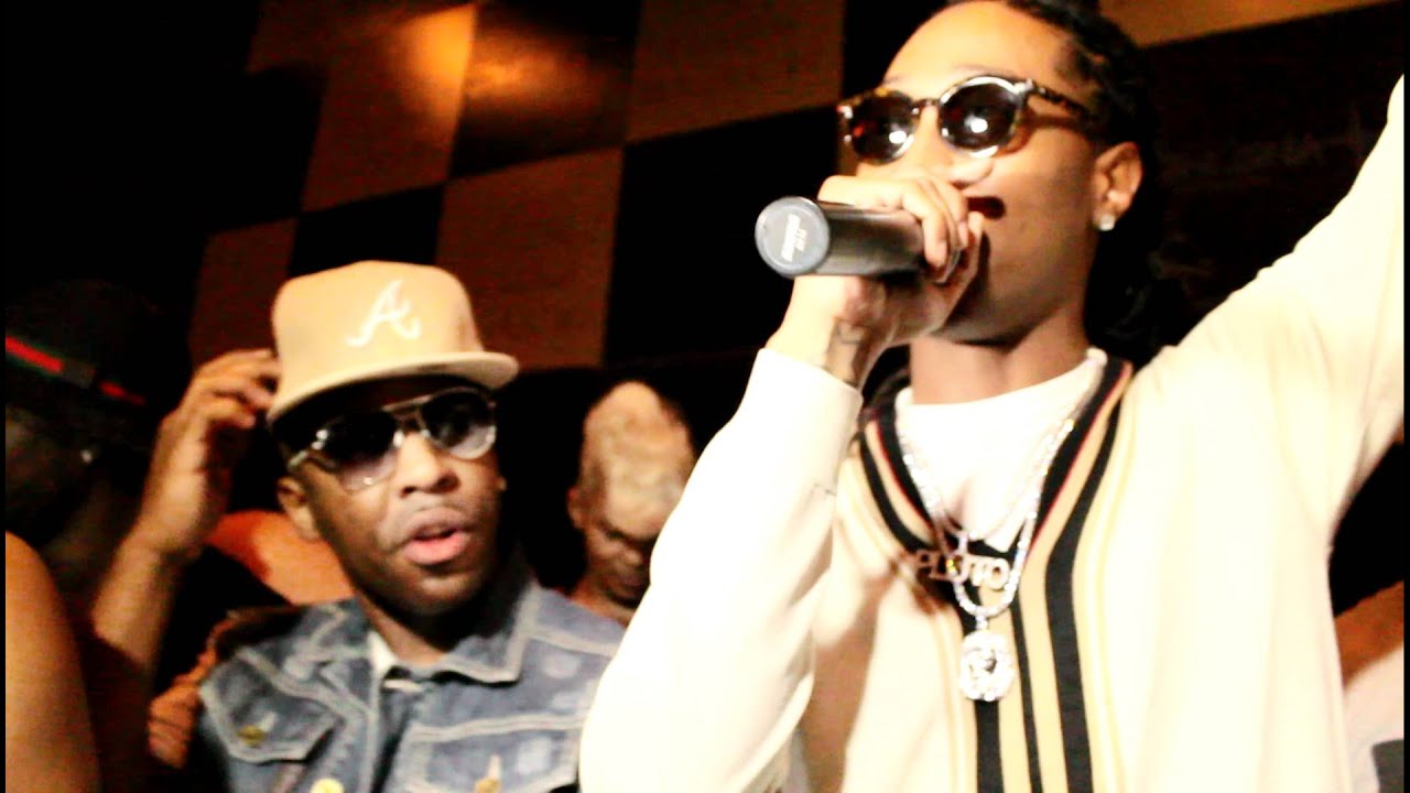 Future at Album Listening Party at Stankonia Studios
