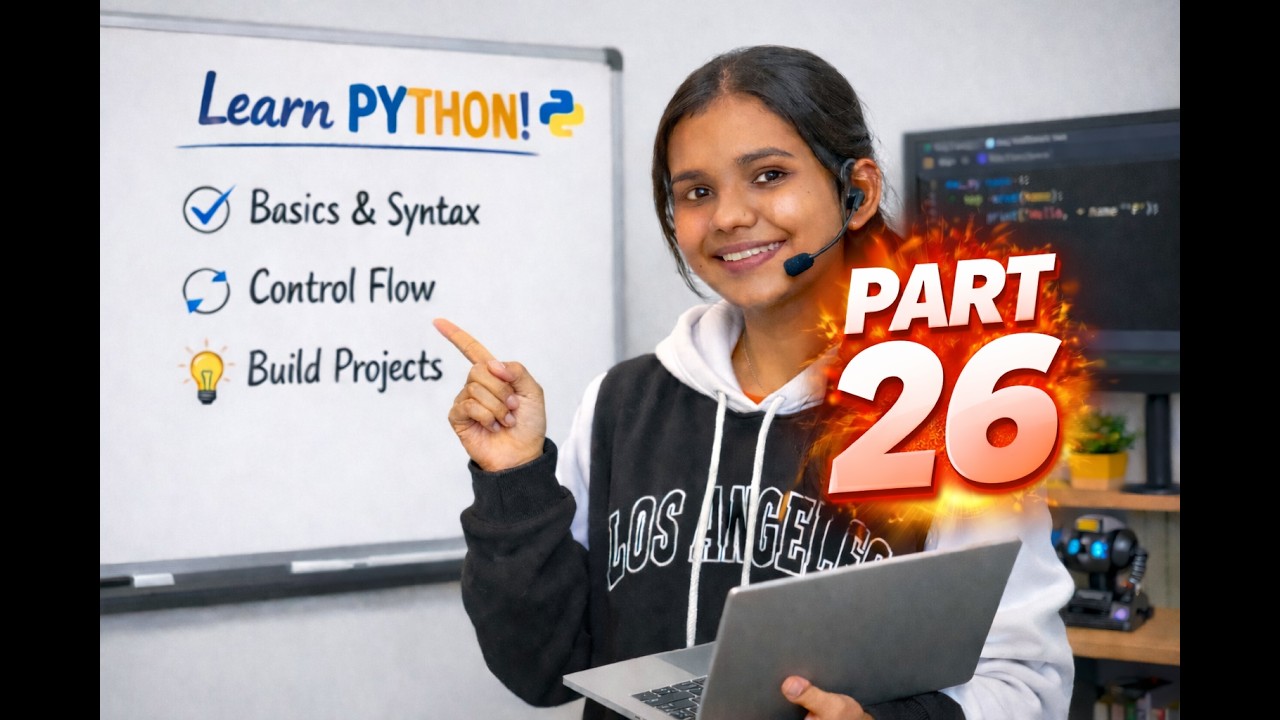 🐍🎮 Basic Snake Game using Python 🕹️🔥 | Project 26 of 100 🚀 | Python Projects for Beginners ☺️