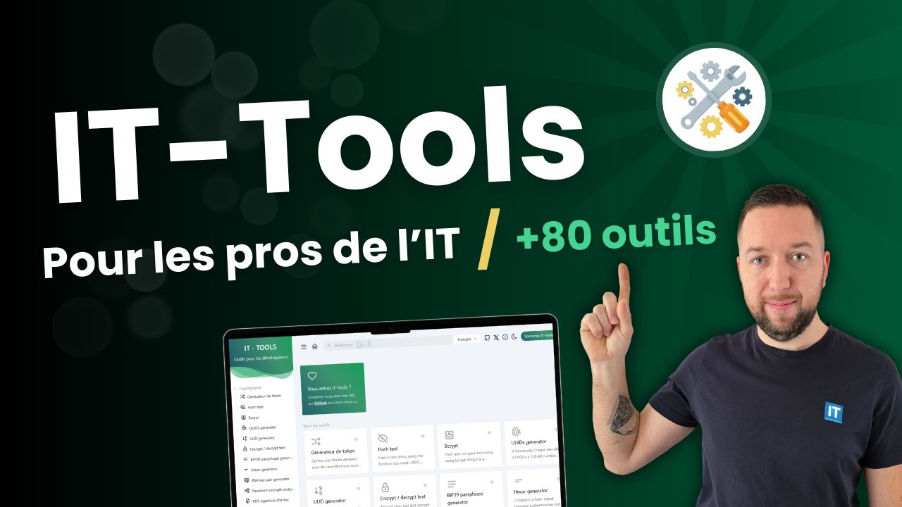 IT-Tools : 80 outils pour les pros de l'IT