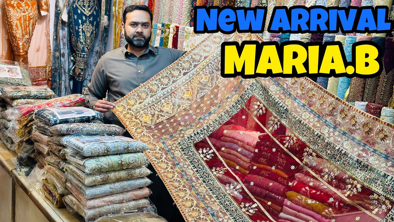 New Arrival Maria.B Collection 2024 | Top Quality Ladies Designer Suit | Low Price Designer Dress