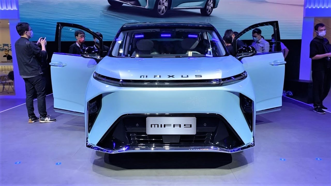 2022 SAIC Maxus MIFA9 FirstLook Walkaround—2021 Guangzhou Motor Show—2022款上汽迈克萨斯MIFA9，外观与内饰实拍