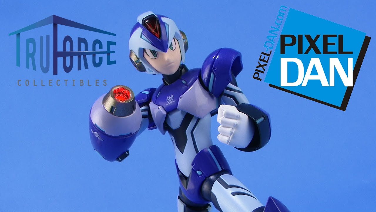 Mega Man X TruForce Collectibles Designer Series Action Figure Video Review