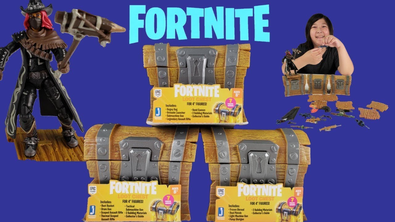 Fortnite Loot Chests and Action Figure - Calamity