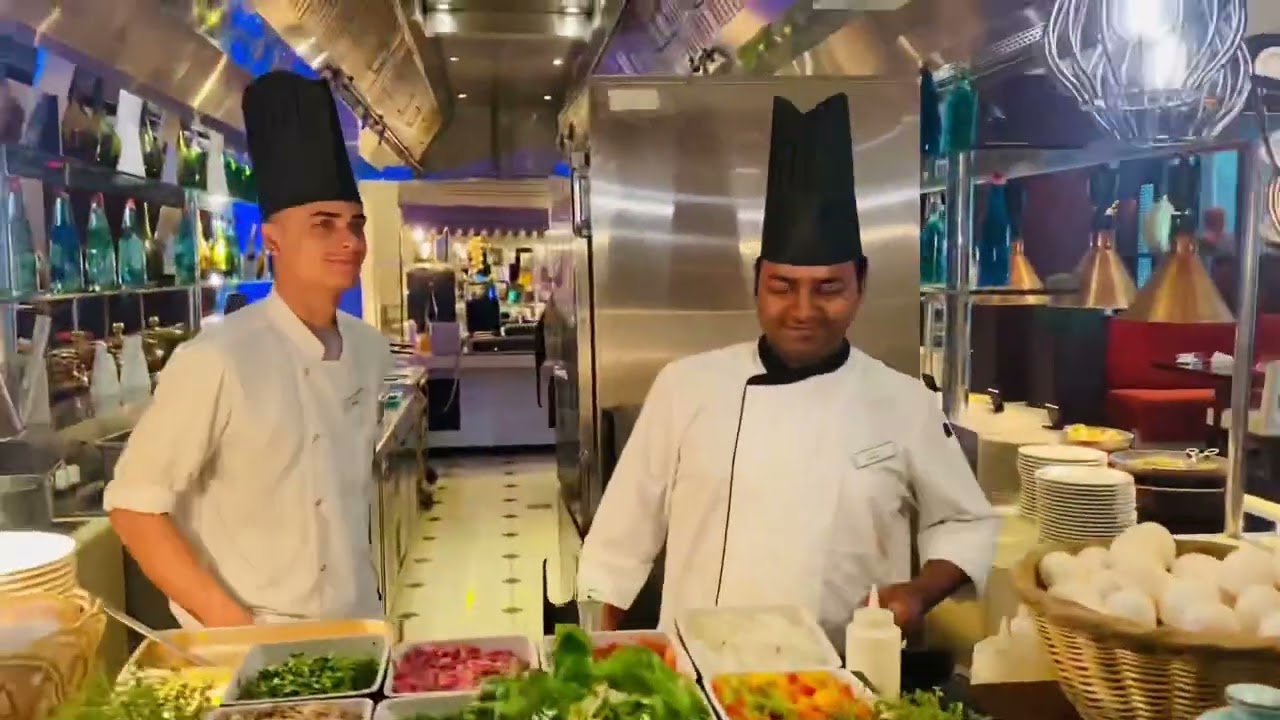 Breakfast at the Al Bustan Grand Movenpick Hotel Dubai