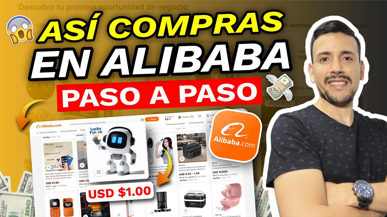 COMO COMPRAR en ALIBABA PASO a PASO 2026 📦