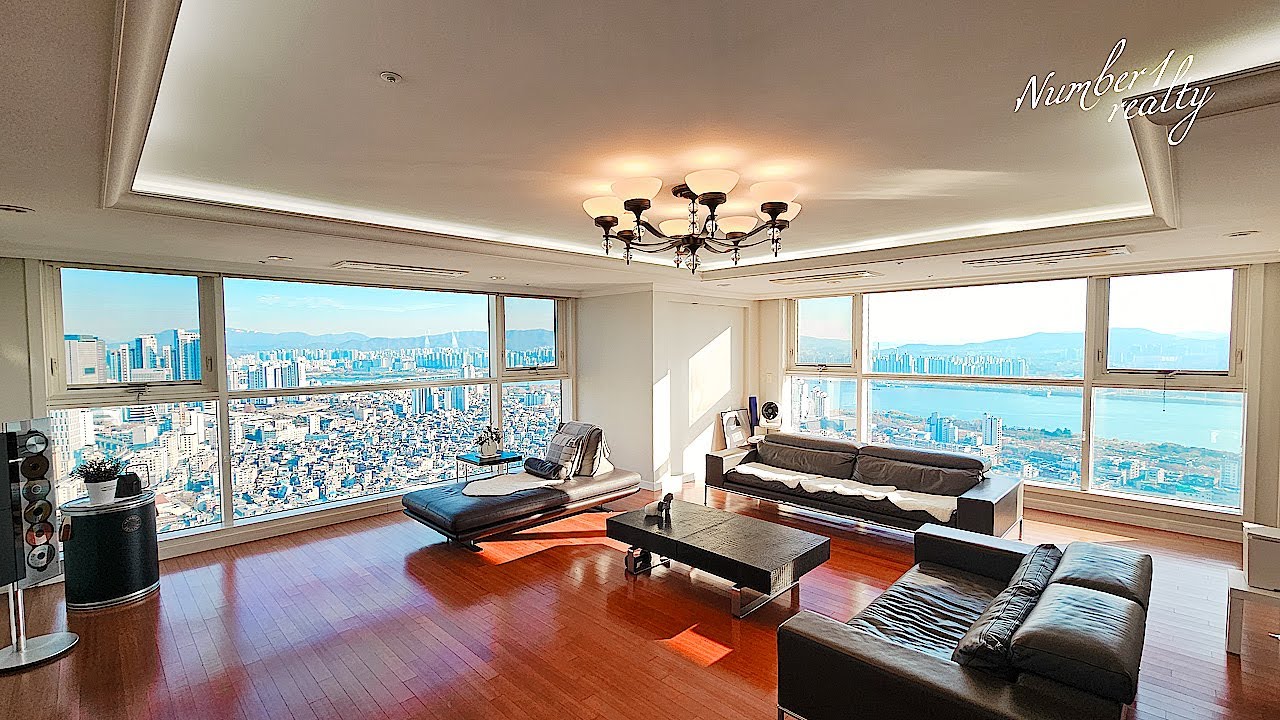 WOW~완벽한 펜트하우스~!! 건대 더샵스타시티 파노라마 한강뷰 영구조망까지 완전 미쳤다~LUXURY HOUSE~!!