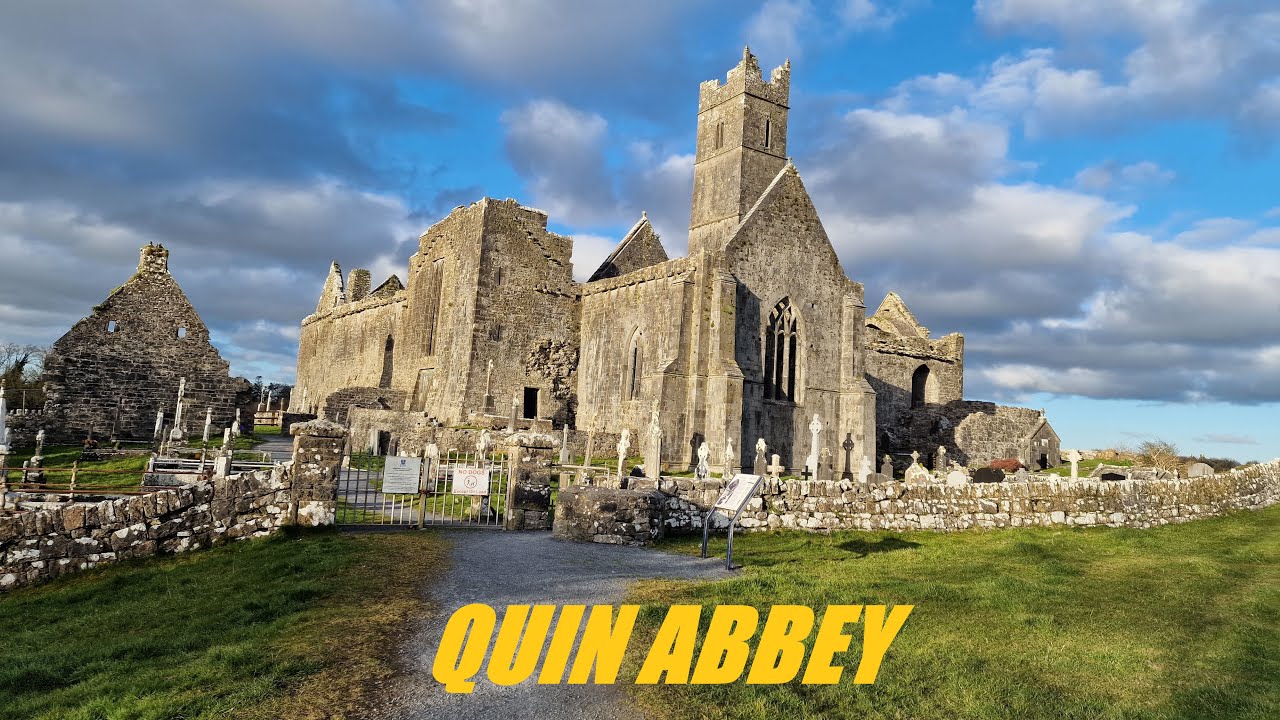Quin Abbey. IRELAND