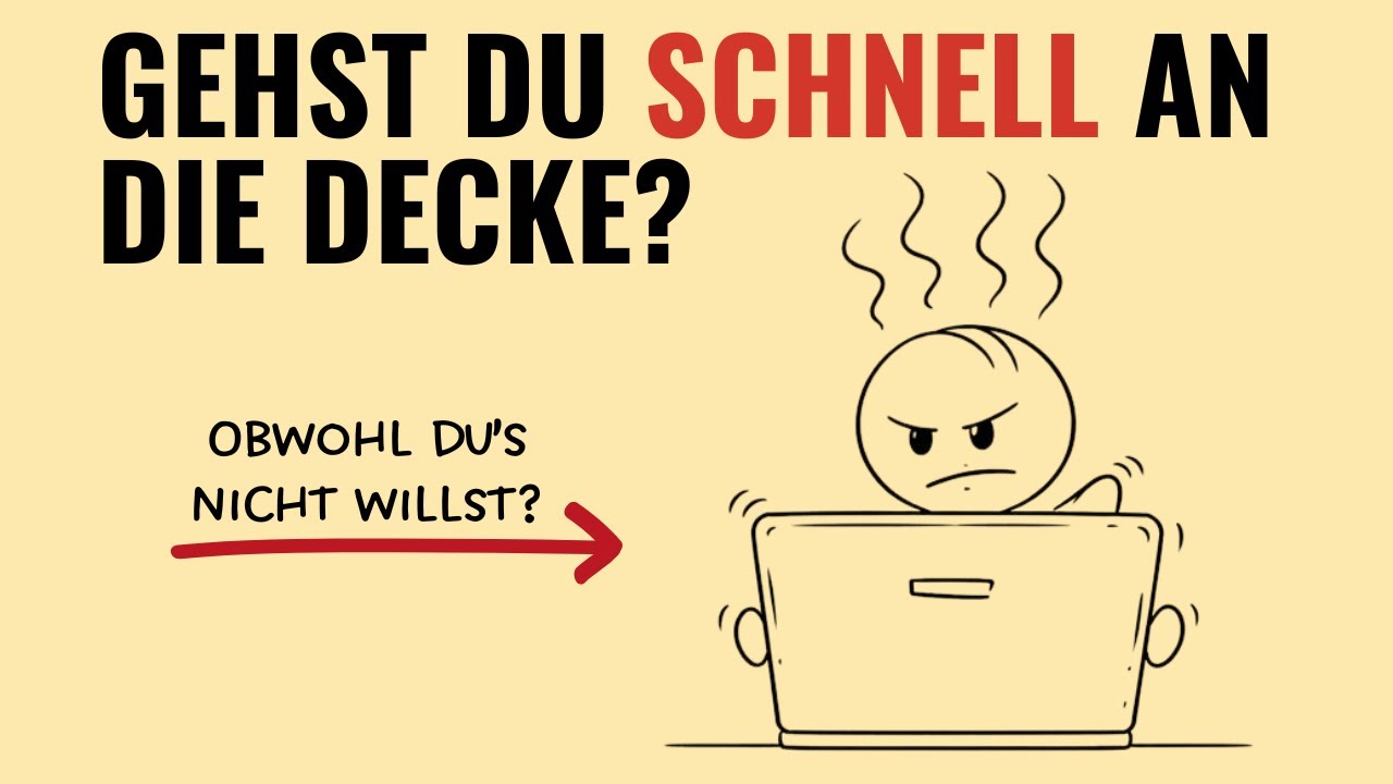Warum du sofort an die Decke gehst (Nervensystem erklärt)