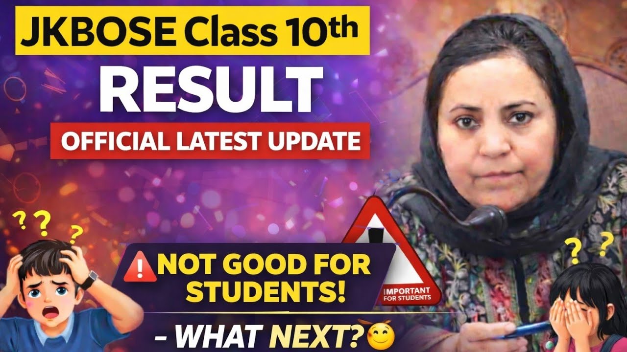 Jkbose Class 10th result 2026  | Latest Update | When it declare 