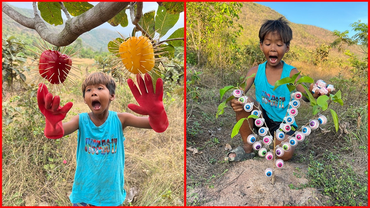 Survival Skills: SMART idea and USEFUL with single mom in forest #bushcraft #camping #outdoors #idea