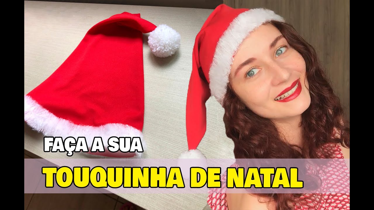 DIY: Faça seu Gorro de Natal em Casa!