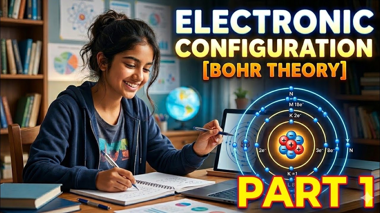 Electronic Configuration (Bohr Theory) Part 1 | Easy Trick for Beginners | ScoreMax by Komal