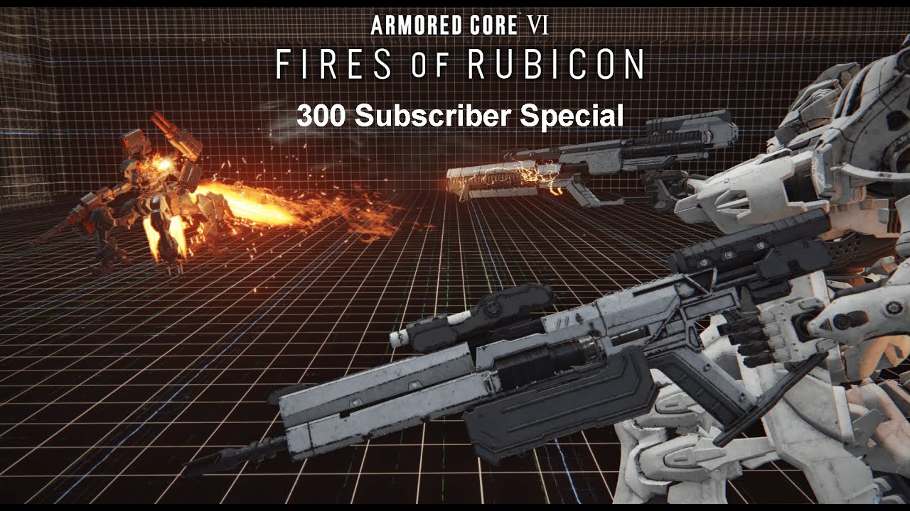 White Glint intercepts the Redguns | Armored Core VI | 300 subscriber special!!!