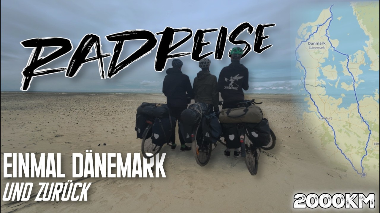 Einmal Dänemark und zurück | 2000km Radreise Leipzig - Skagen | Film