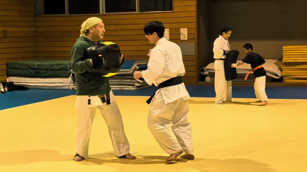 【心想流空手・練習　岐阜県各務原市（かかみがはらし）】  　　2026年1月13日（火）　Fullcontact Karate  Gifu-Japan