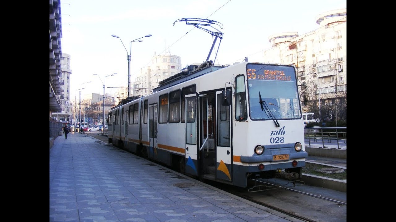 Cab view Linia 55 Granitul - Sf. Vineri  [ Bucuresti ]