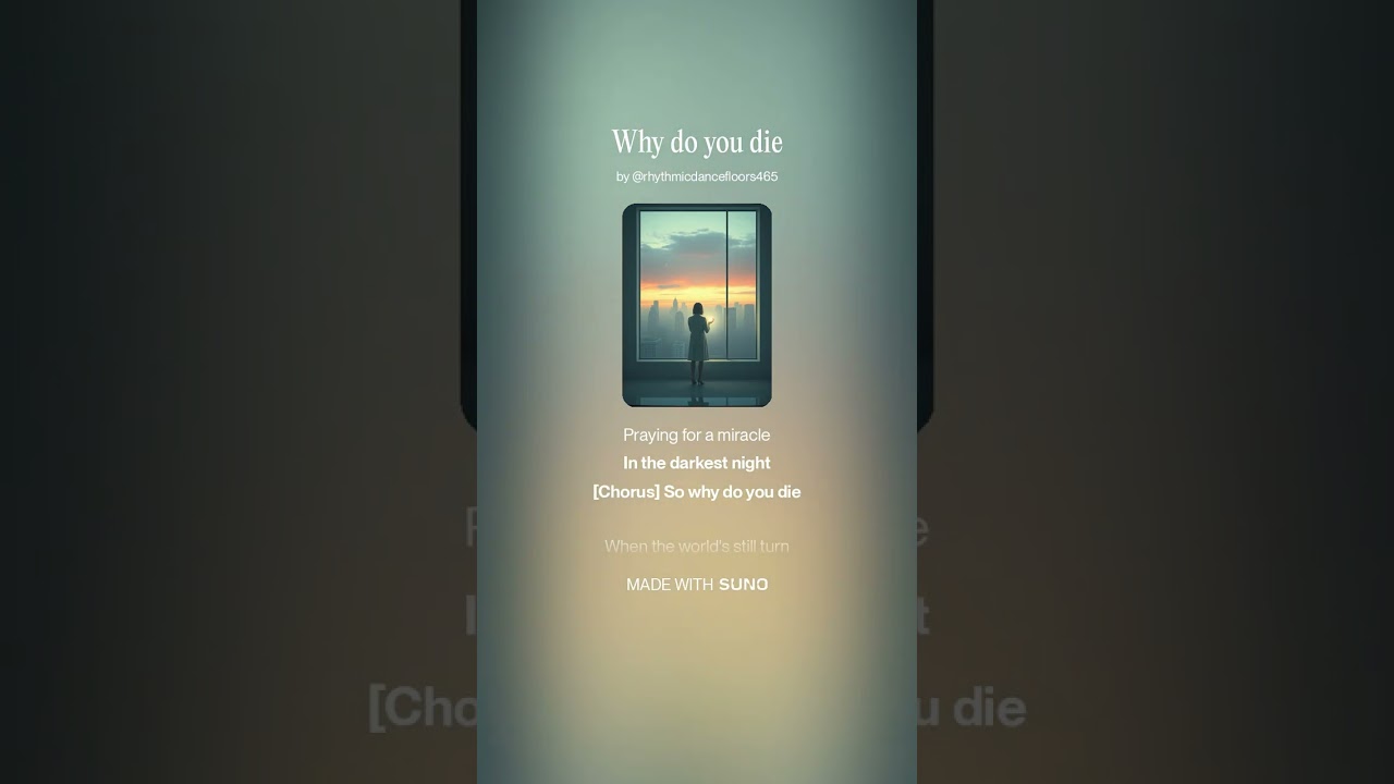 Why do you die (Dzsango1972AImusic)