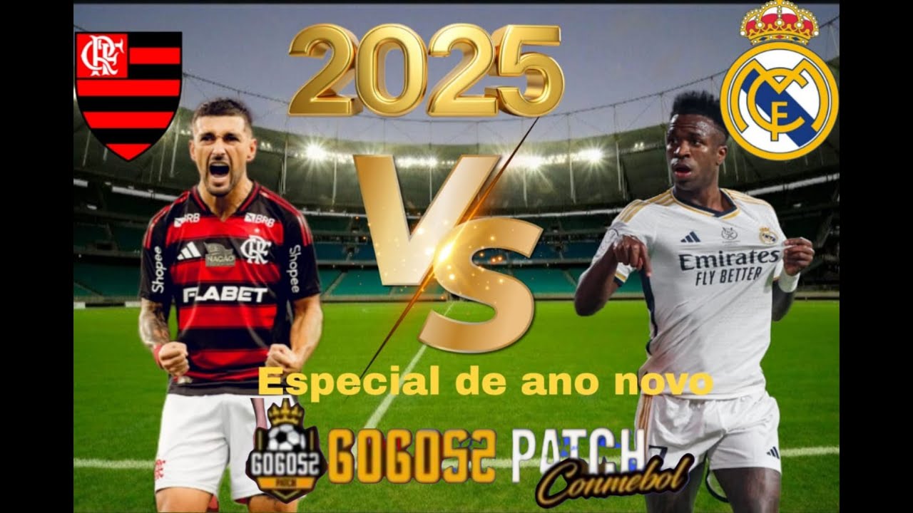 FLAMENGO X REAL MADRID  |  AMISTOSO |  GOGOSZ PATCH