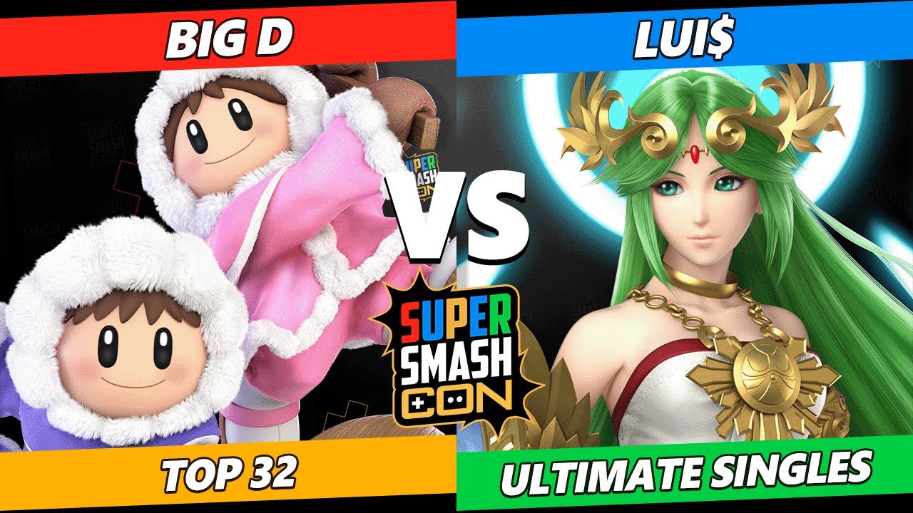SSC 2023 Top 32 - Big D (Ice Climbers) Vs. Lui$ (Palutena) Smash Ultimate Tournament