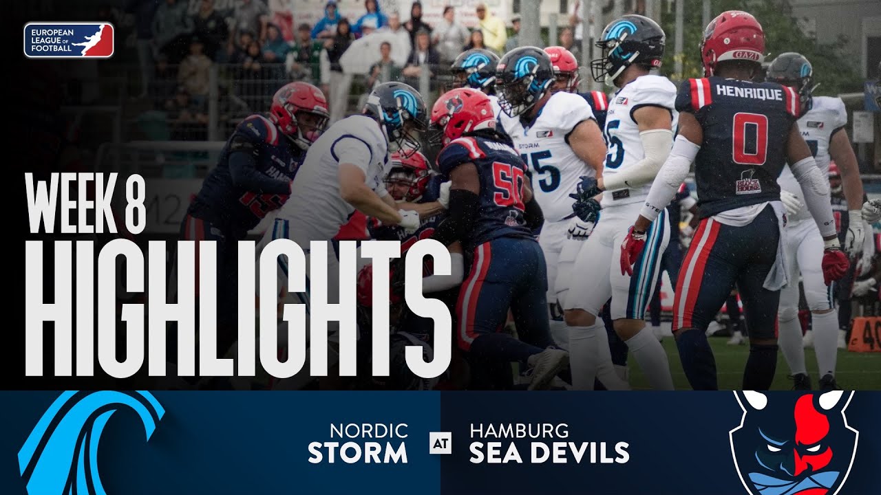 Nordic Storm @ Hamburg Sea Devils - Highlights | Week 8 | Season 2025