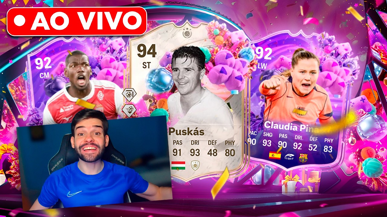 🚨AO VIVO! NOVAS CARTAS NO ULTIMATE TEAM! EVENTO BOM DEMAIS!! EAFC 26
