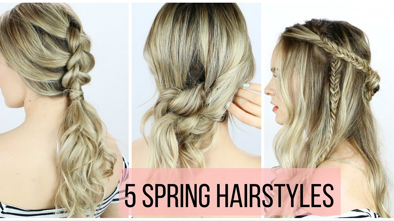 5 Hairstyles for Spring