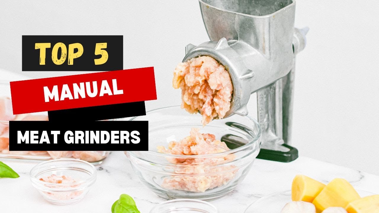 Best Manual Meat Grinders 2024 (don't buy before you watch this)