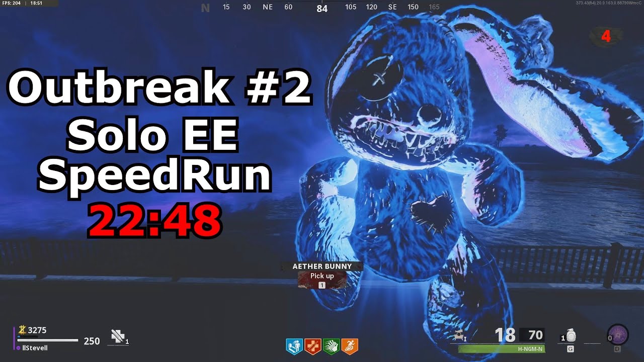 Outbreak Easter Egg #2 Solo Speedrun 22:48