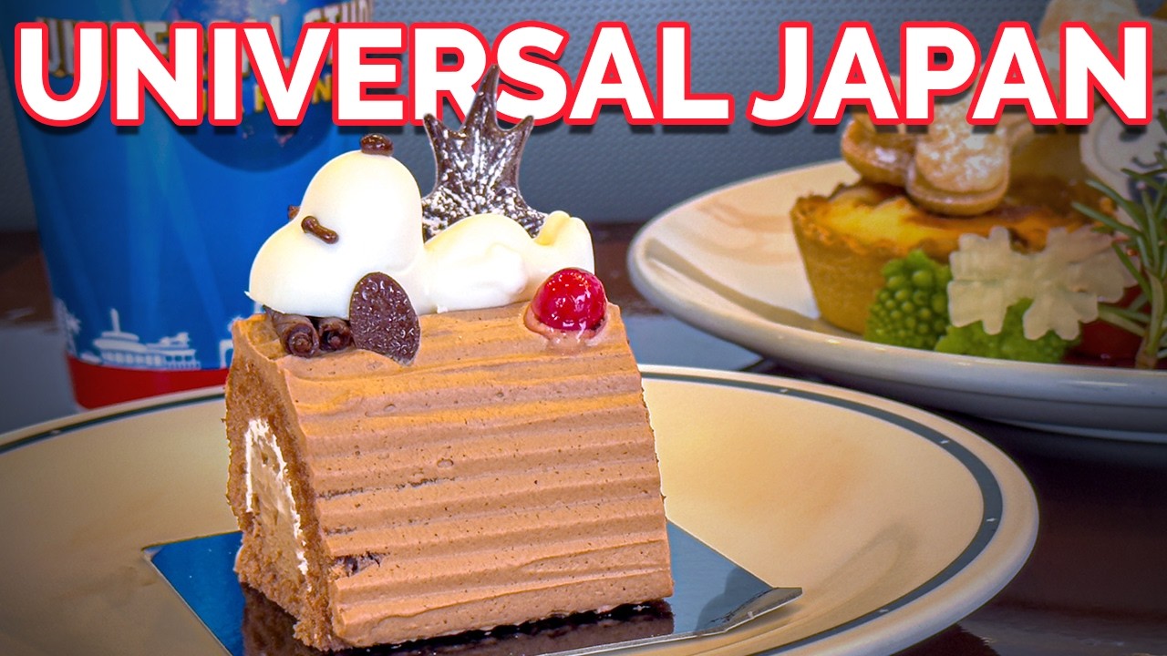 Гастрономический тур Universal Studios Japan Christmas 2025! Что поесть и купить