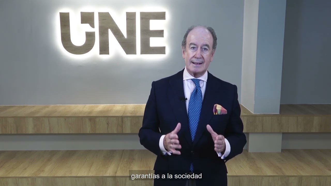 Mensaje de felicitación de Alfredo Berges, presidente de la UNE