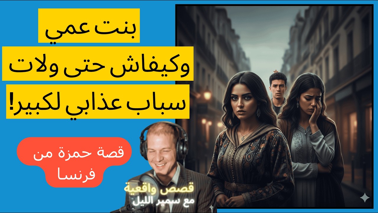 بنت عمي وكيفاش حتى ولات سباب عذابي لكبير! | قصة حمزة من فرنسا على سمير الليل 