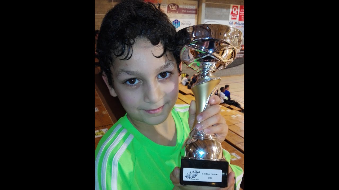 Wassim Azzoug  tournoi braine l'alleud Black Eagles  23/12 /2018