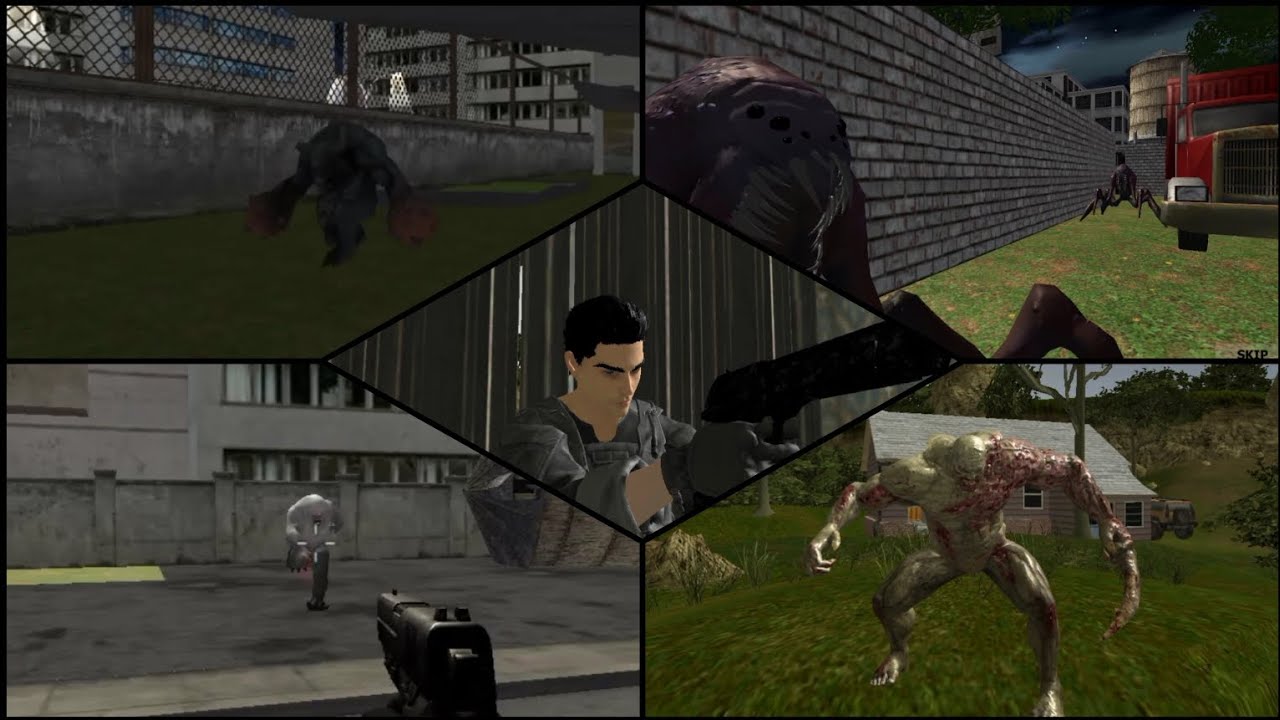 Zomdie monsters 8 mutants all bosses and boss fight ending 
