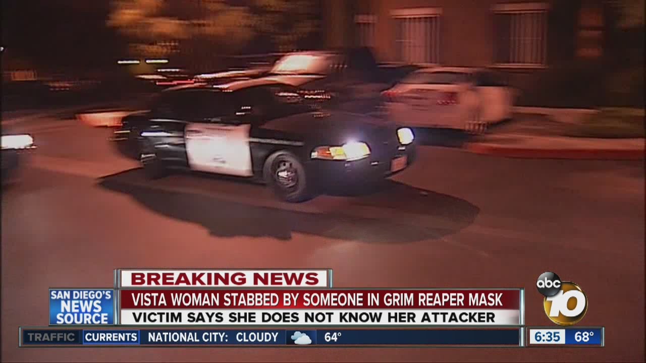 Woman stabbed by 