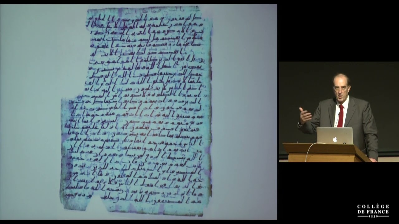 Le manuscrit coranique sous la dynastie omeyyade (6) - François Deroche (2015-2016)