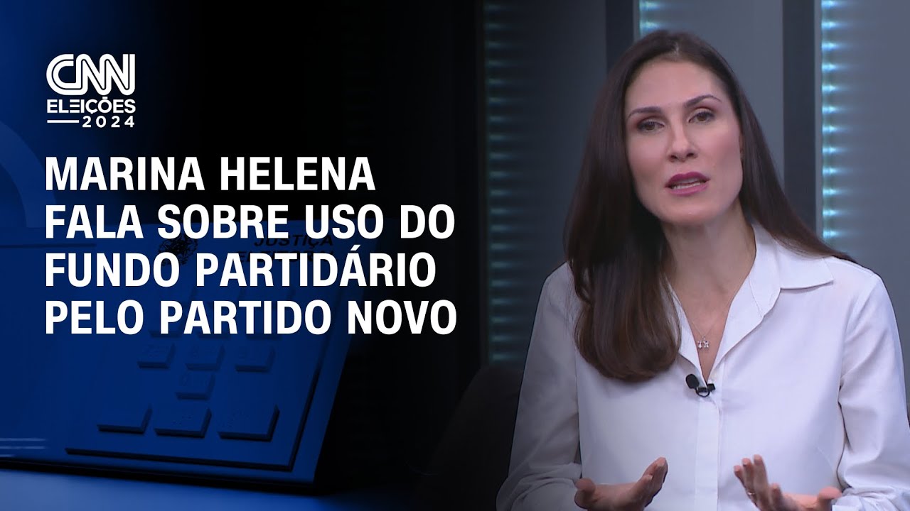 CNN Eleições: Marina Helena fala sobre uso do fundo partidário pelo partido Novo