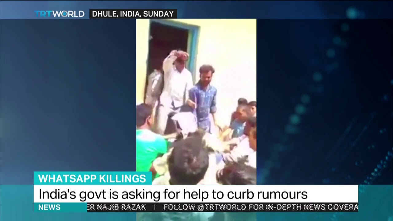 India seeks help from WhatsApp after lynching spree