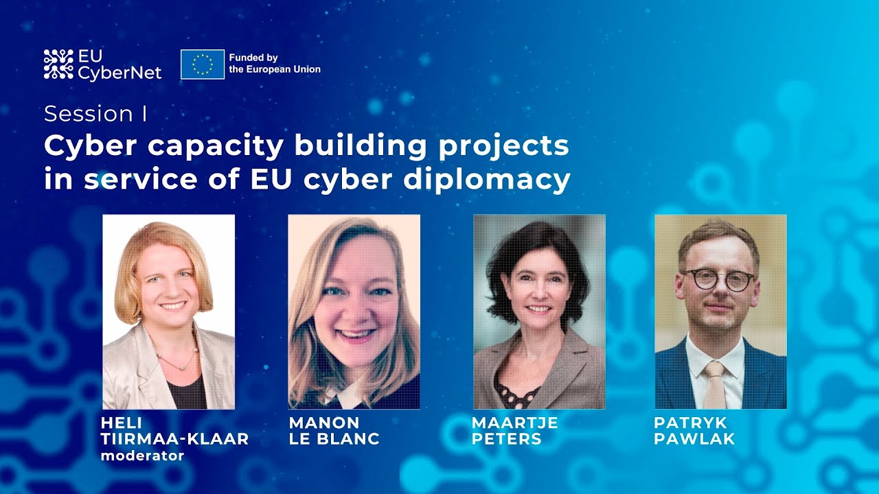 Session on CCB projects in service of EU cyber diplomacy | EU CyberNet Annual Conference 2021