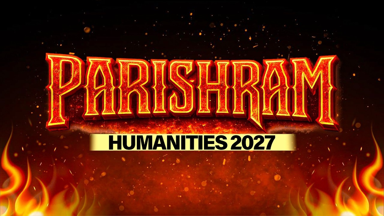 Parishram Humanities 2027 Official Trailer 🔥 | Most Demanded Class 12 Humanities Batch