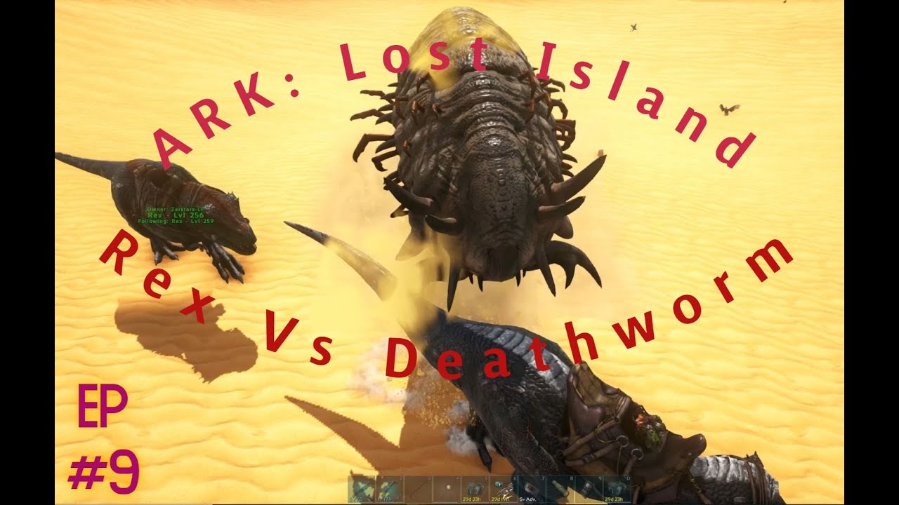 ARK Lost Island: Episode 9 : Deathworm Locator Trick!