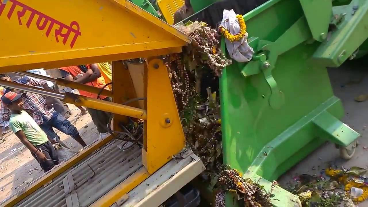 IL & FS Environment Portable Compactor Transfer Station in Varanasi
