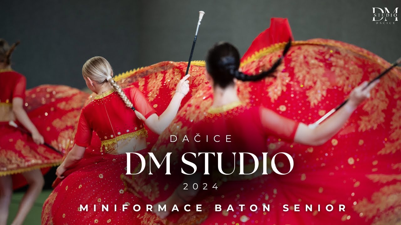 DM Studio Dačice - miniformace baton senior 2024