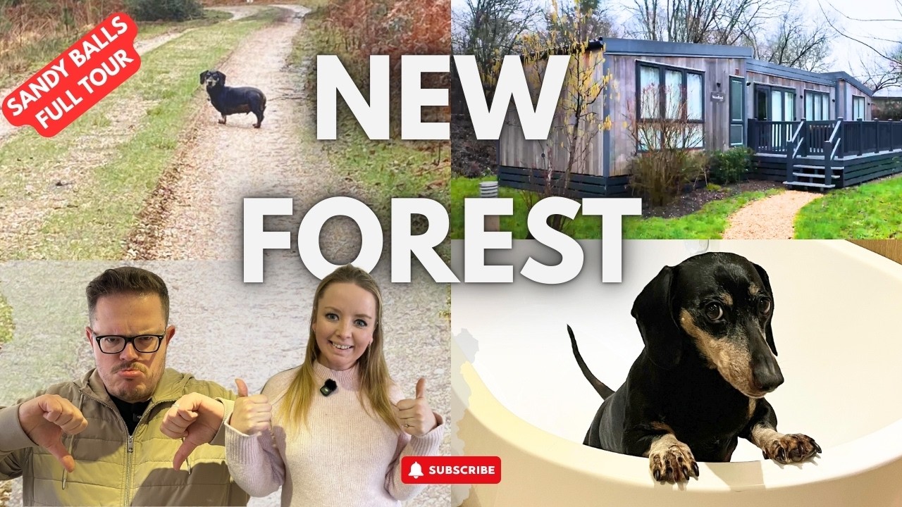 Sandy Balls Away Resorts Review | NEW FOREST Dog-Friendly Staycation?