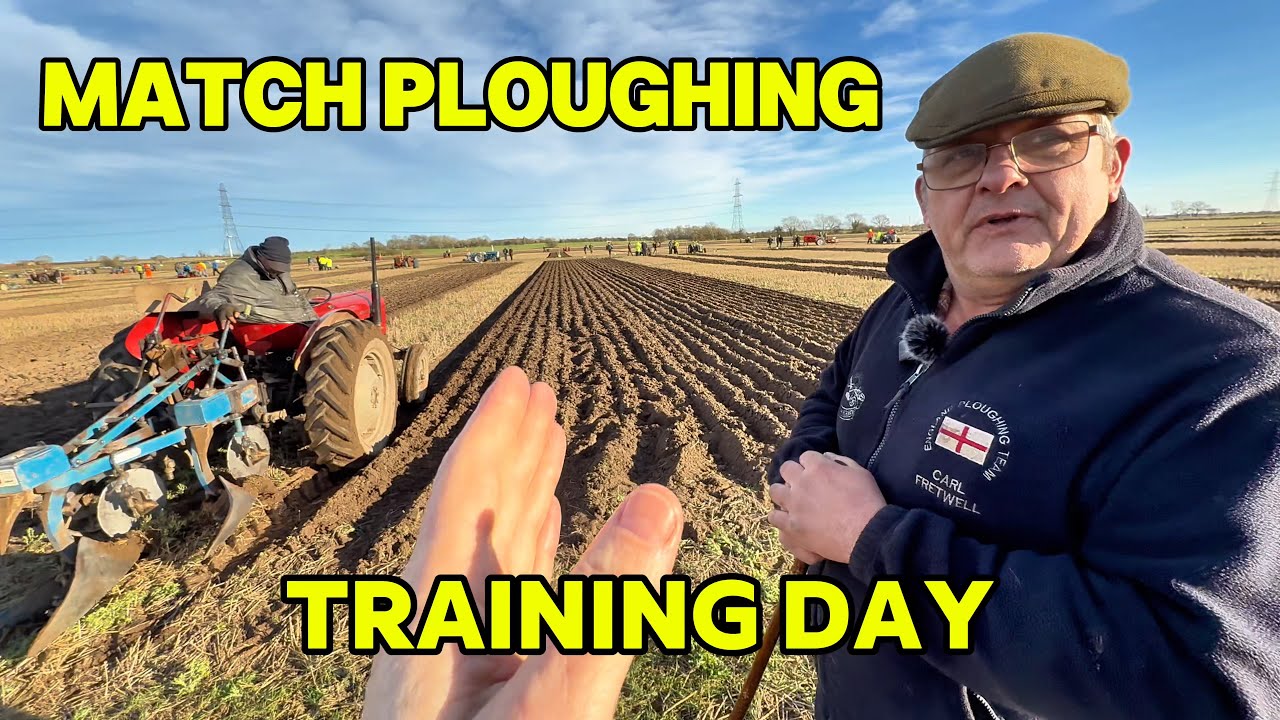 We Went to Match Ploughing Practice Day 2025 #matchploughing