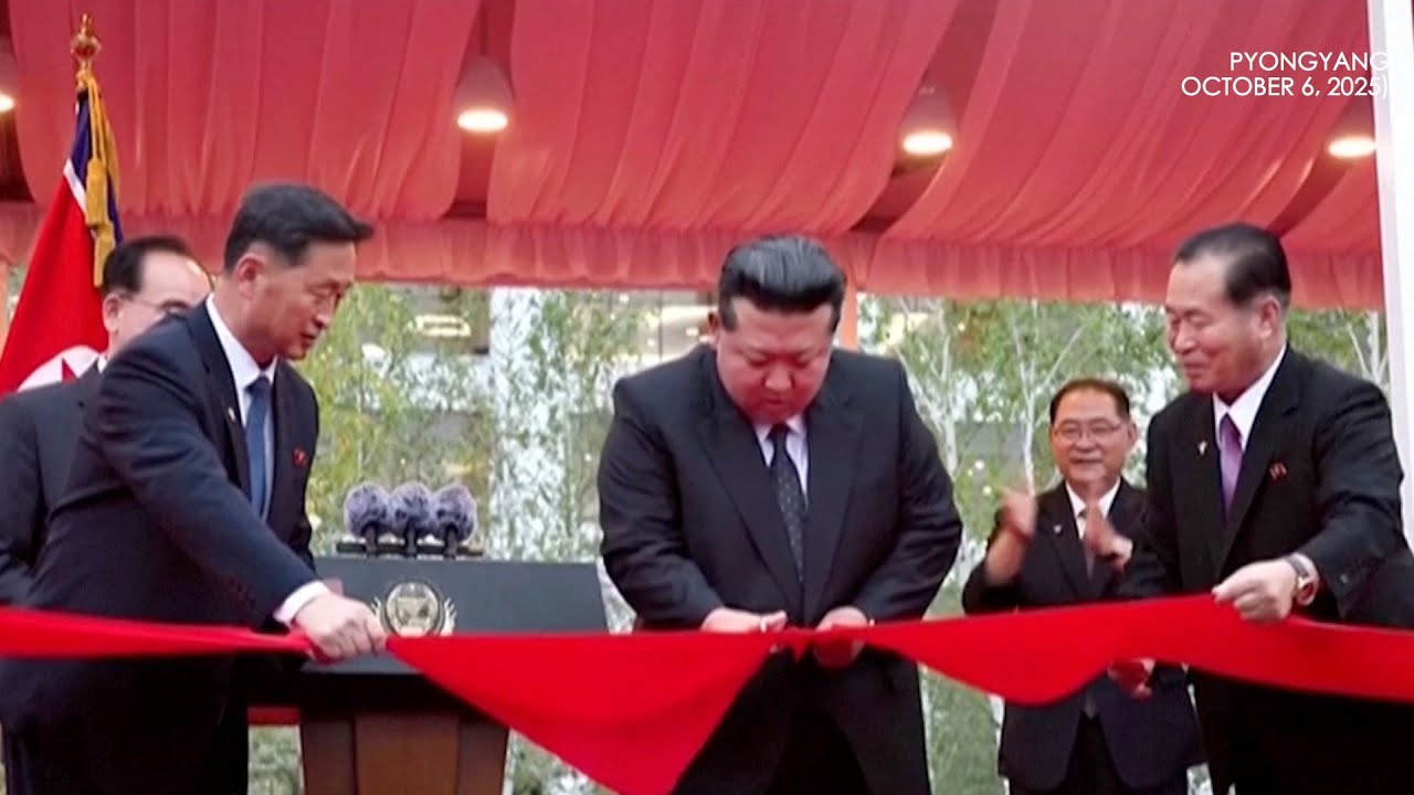 Kim opens Pyongyang hospital, hails modernizing North Korea's public health